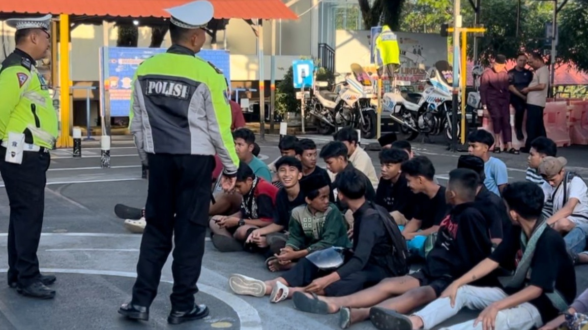 Polisi Amankan 26 Motor dalam Operasi Balap Liar di Tanjungpinang