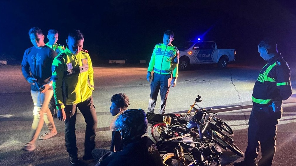 Polres Karimun Amankan 35 Remaja dalam Patroli Balap Liar dan Perang Sarung