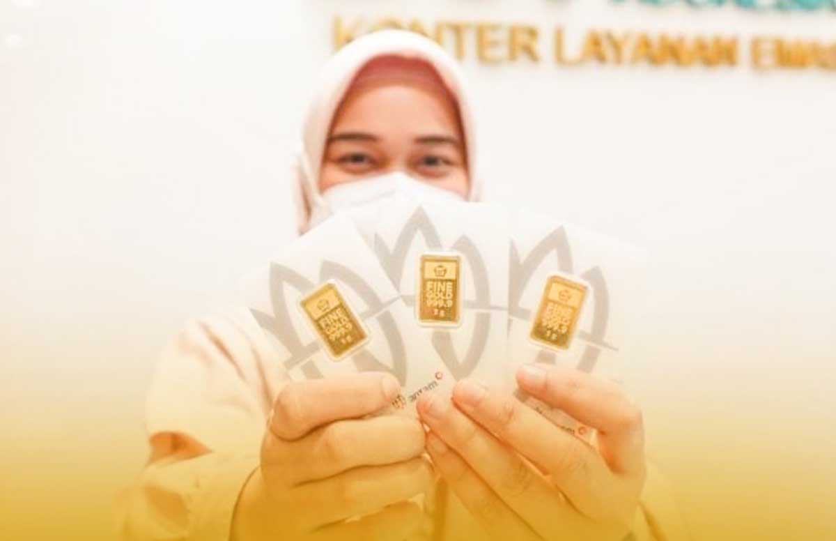 Harga Emas Antam 24 Karat Naik Rp7.000 per Gram, Berikut Rinciannya