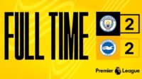 Brighton Tahan Imbang Manchester City di Etihad Brighton Tahan Imbang Manchester City di Etihad
