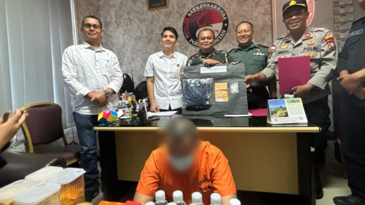 Bawa Sabu Saat Arus Mudik, Pria Asal Tambelan Diciduk Petugas