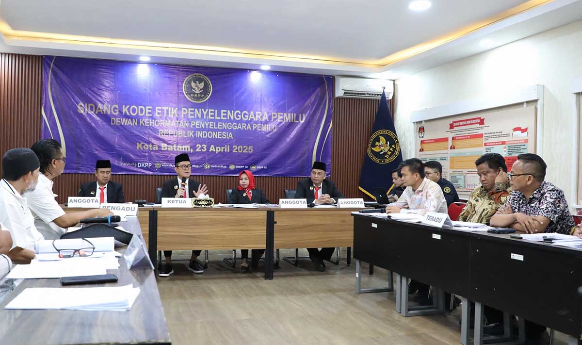 Laporan Kampanye Terselubung Tak Diproses, DKPP Periksa Bawaslu Batam