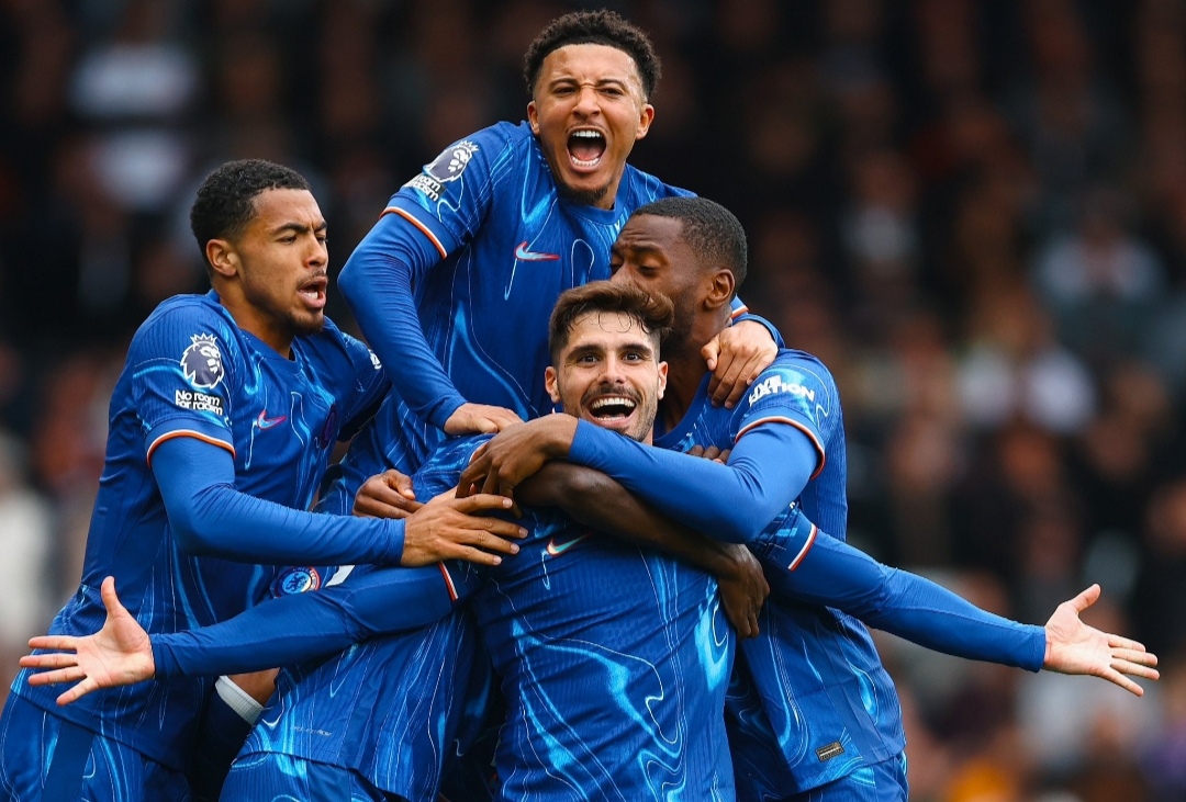 Chelsea Comeback Dramatis atas Fulham, Kembali Tembus Zona Liga Champions