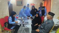 CJH Kloter 1 Kepri Jalani Pemeriksaan Kesehatan di Makkah