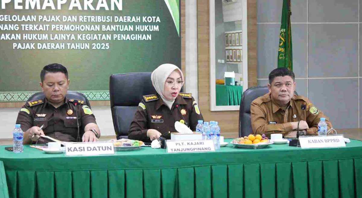 Siap-siap Dipanggil, Pemkot Tanjungpinang Gandeng Kejari Tagih Pajak Bandel