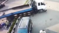 Truk Rem Blong Tabrak Pengendara di Simpang Tiban Centre Batam, Sejumlah Korban Dilarikan ke RS