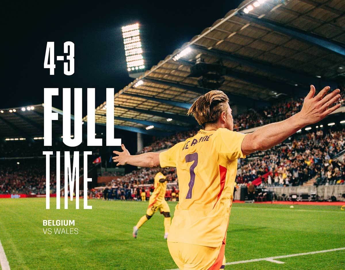 Belgia Hampir Dipermalukan, Gol De Bruyne Selamatkan Wajah Tuan Rumah