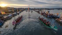 Lomba Perahu Naga Semarakkan Laut Tanjungpinang, Wali Kota: Ini Warisan Budaya yang Harus Dijaga