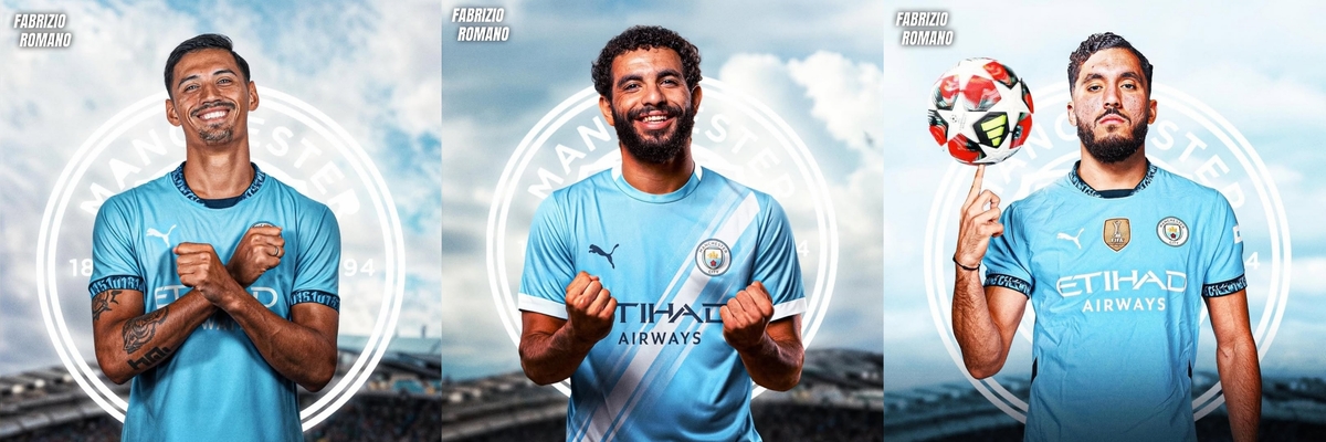 Manchester City Angkut 3 Pemain Sekaligus di Bursa Transfer