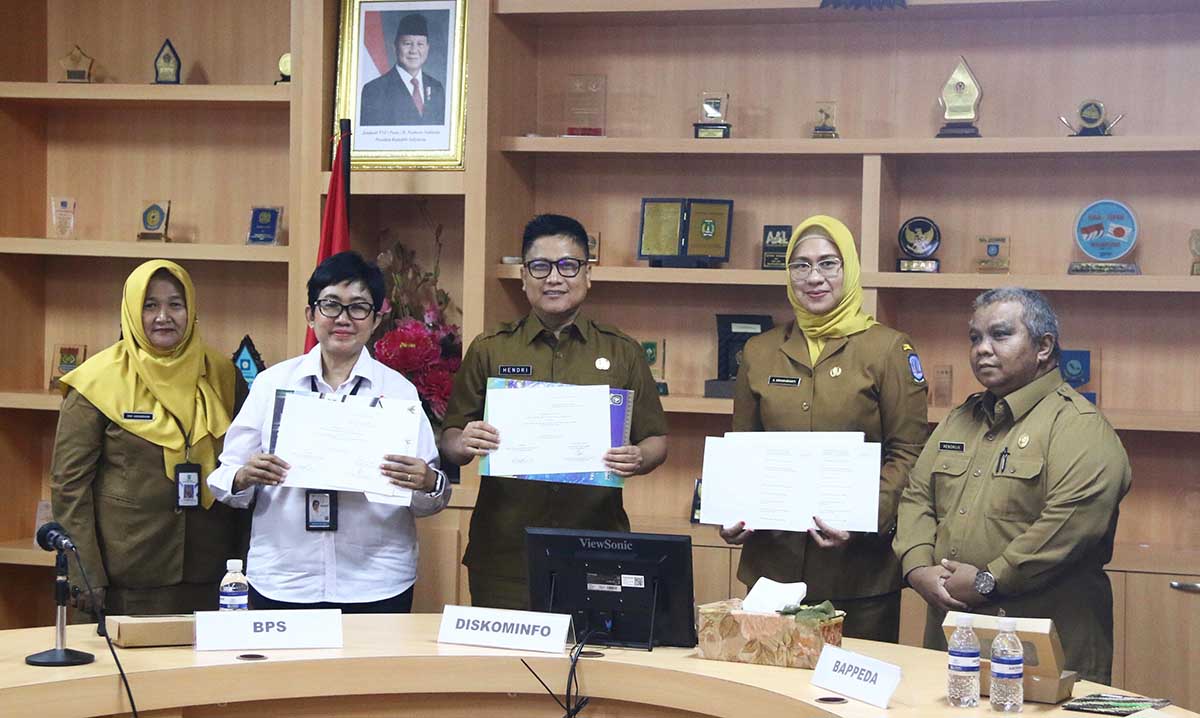 BPS dan Diskominfo Kepri Perkuat Program Satu Data Indonesia, Dorong Pembangunan Berbasis Bukti