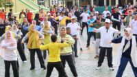 Ansar-Nyanyang Semarakkan Senam Sehat dan Tanam Pohon di Penyengat Ansar-Nyanyang Semarakkan Senam Sehat dan Tanam Pohon di Penyengat
