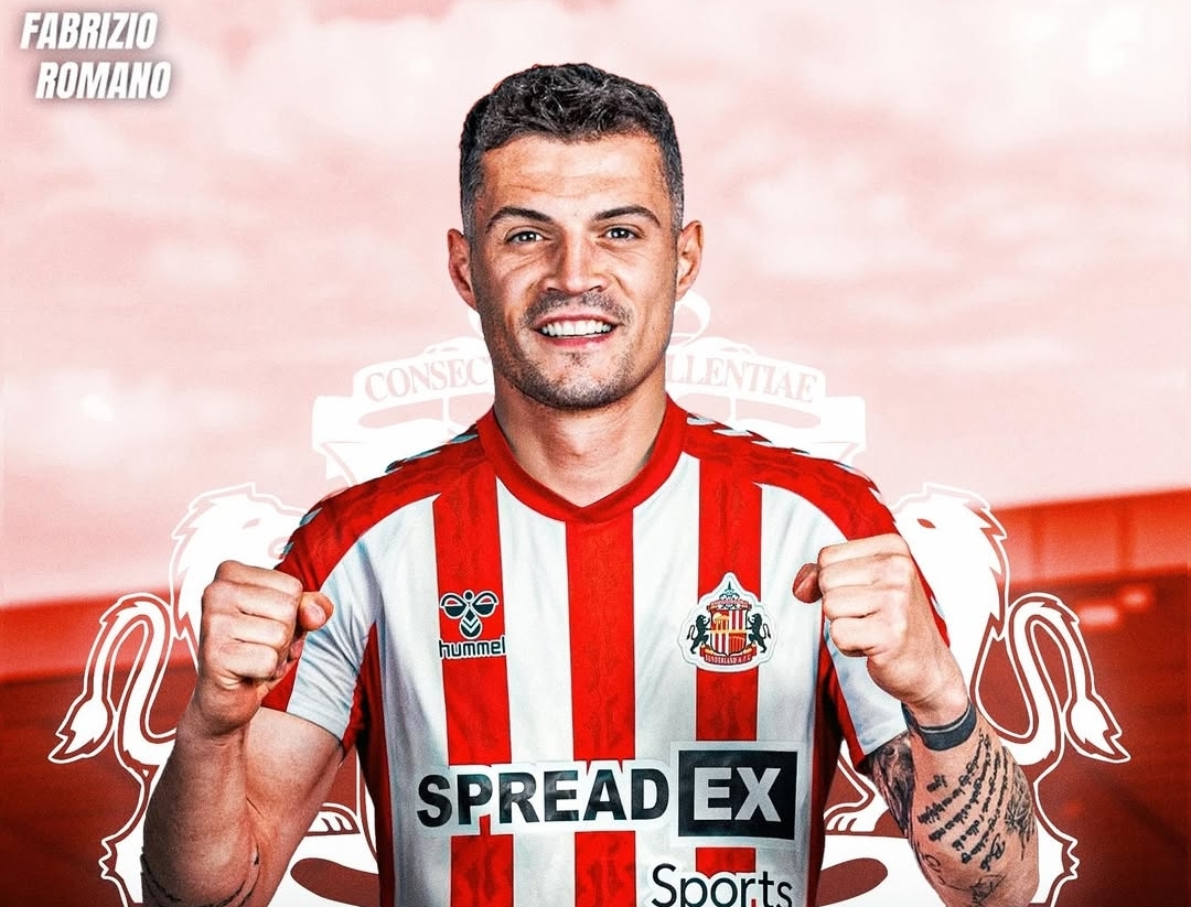 Granit Xhaka Kembali Ramaikan Liga Primer Inggris, Sunderland Jadi Pilihan