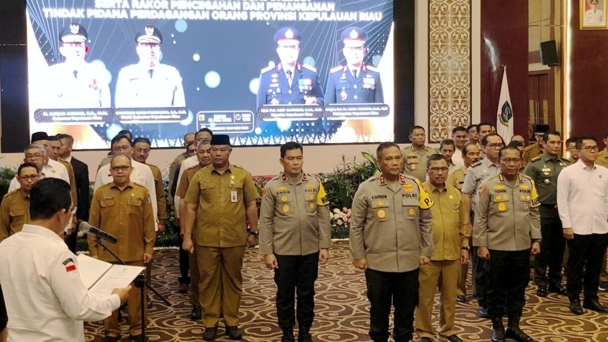 Gugus Tugas TPPO Kepri Resmi Dibentuk