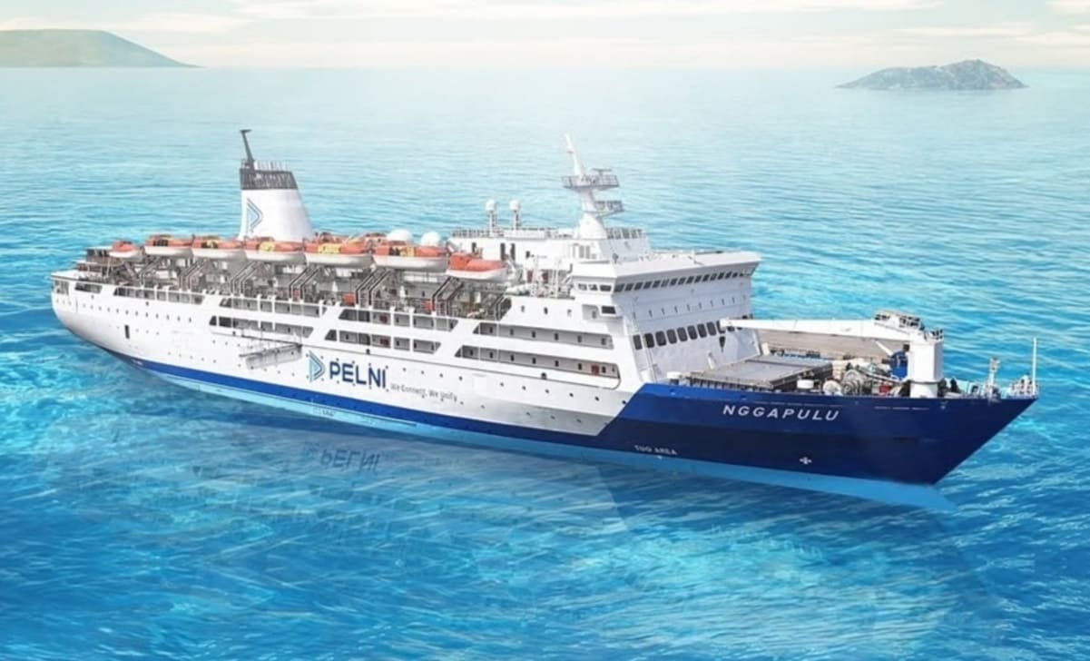 Jadwal Kapal Pelni KM Nggapulu Bulan Juli 2025-Agustus 2025