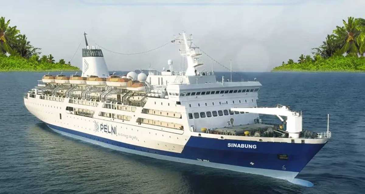 Jadwal Kapal Pelni KM Sinabung Tanggal 28 Juli hingga 17 Agustus 2025