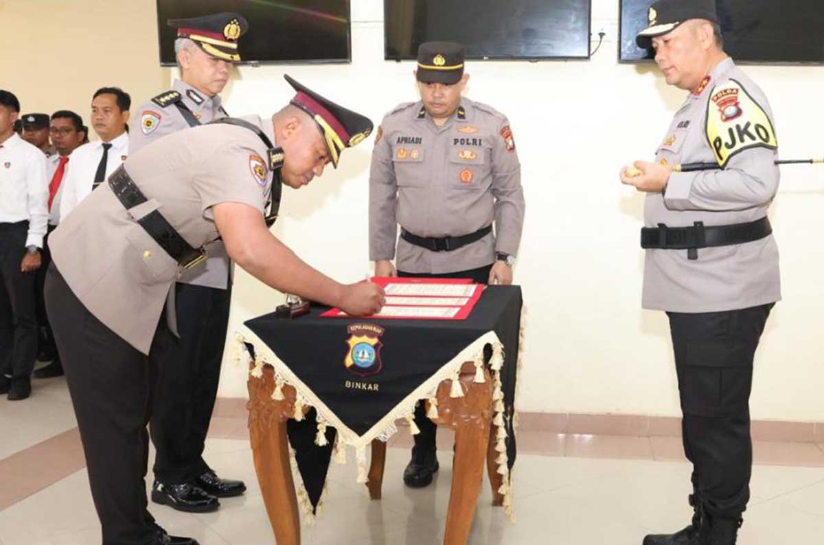 Rotasi Jabatan di Polda Kepri, Kapolres hingga Irwasda Resmi Berganti