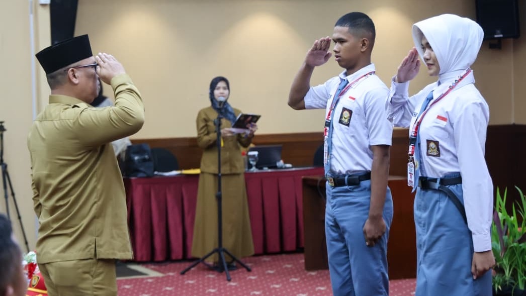 Wagub Nyanyang Lepas 33 Paskibraka Kepri Jalani Diklat Intensif