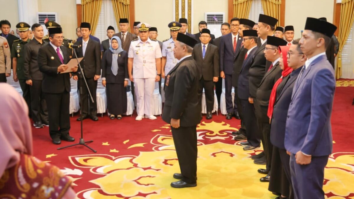 Gubernur Ansar Kukuhkan Mudzakir Jabat Kepala BPKP Kepri