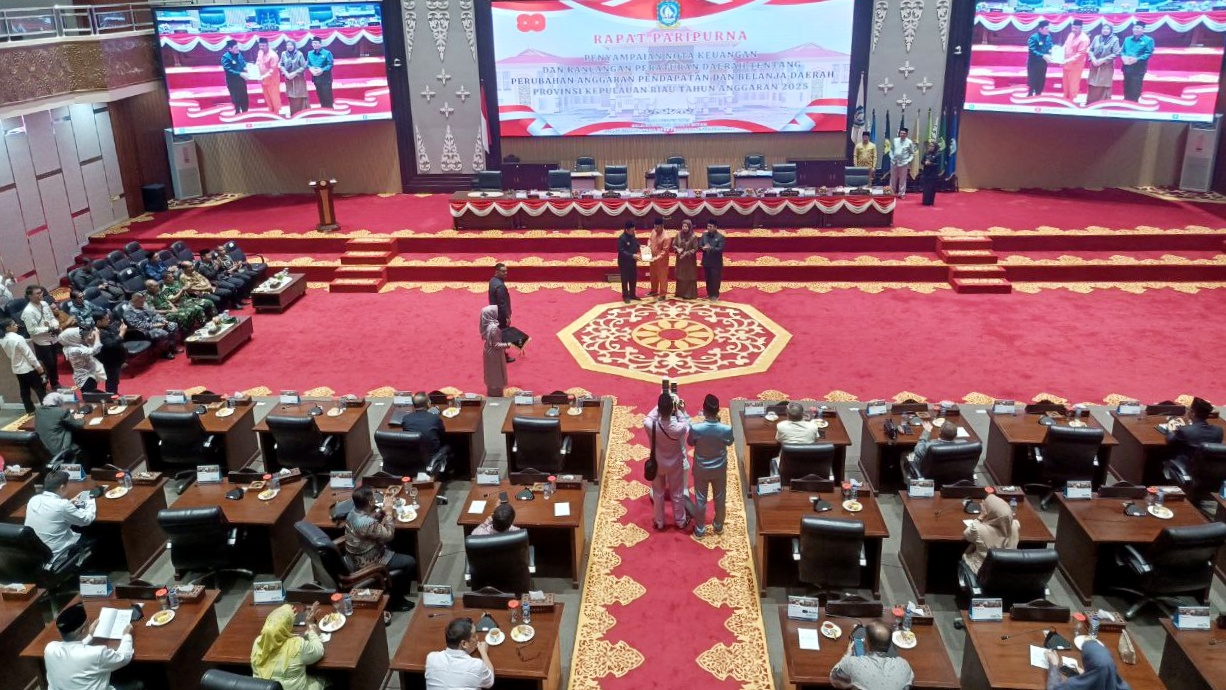 Silpa Rp22 Miliar, APBD Perubahan Kepri 2025 Jadi Rp3,933 Triliun