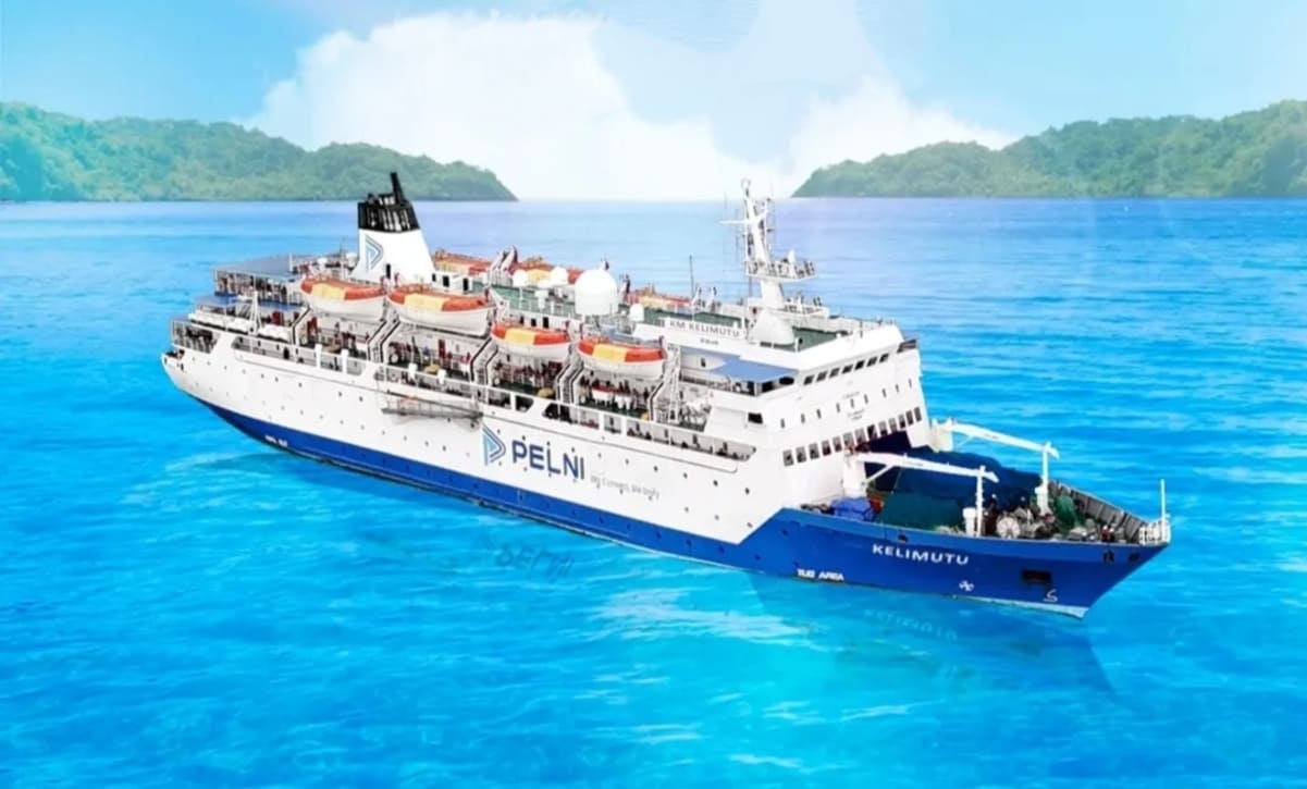 Jadwal Kapal Pelni KM Kelimutu Tanggal 19 Agustus 2025-4 September 2025