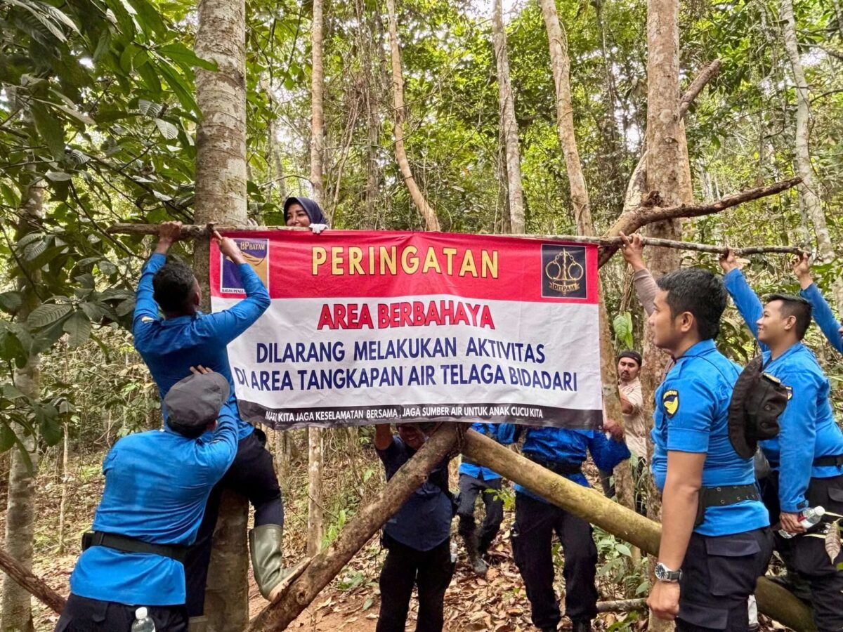 BP Batam Tutup Akses Telaga Bidadari Demi Lindungi Waduk Muka Kuning