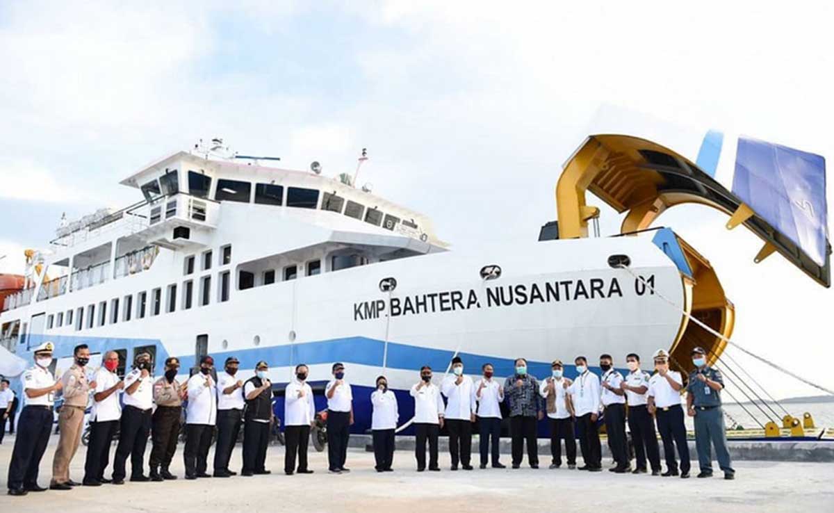 Jadwal Kapal Roro KMP Bahtera Nusantara 01 Periode 2–9 September 2025