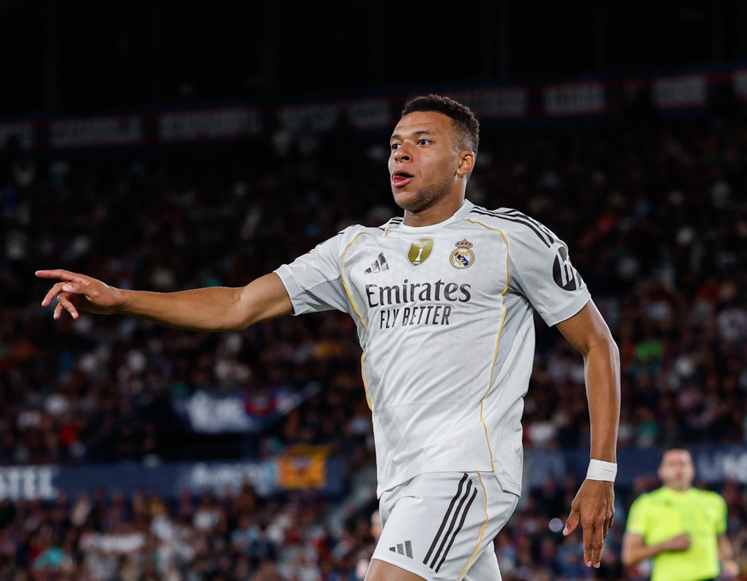 Mbappe Cetak Brace, Real Madrid Tekuk Levante 4-1