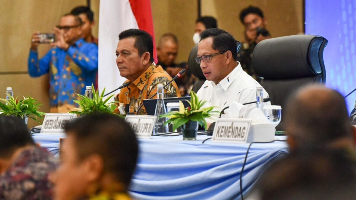 Mendagri Tekankan Pemda se-Sumatera Fokus Dongkrak Ekonomi