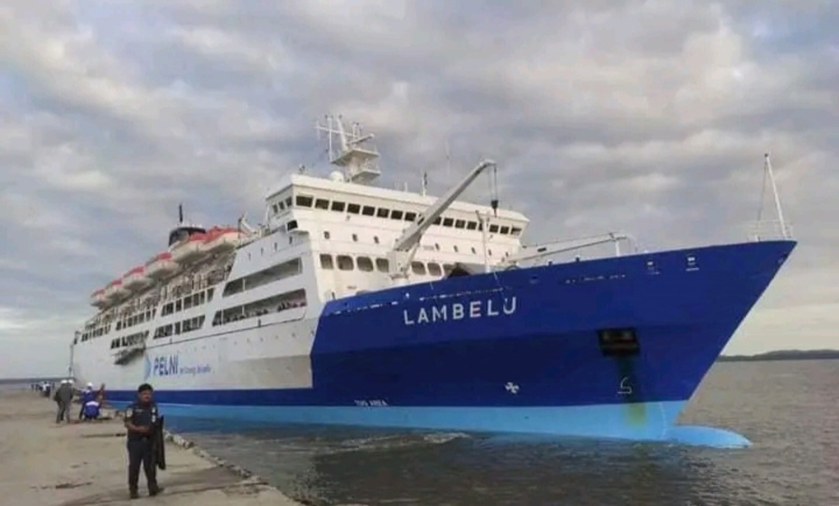 Jadwal Kapal Pelni KM Lambelu Tanggal 1-15 Oktober 2025