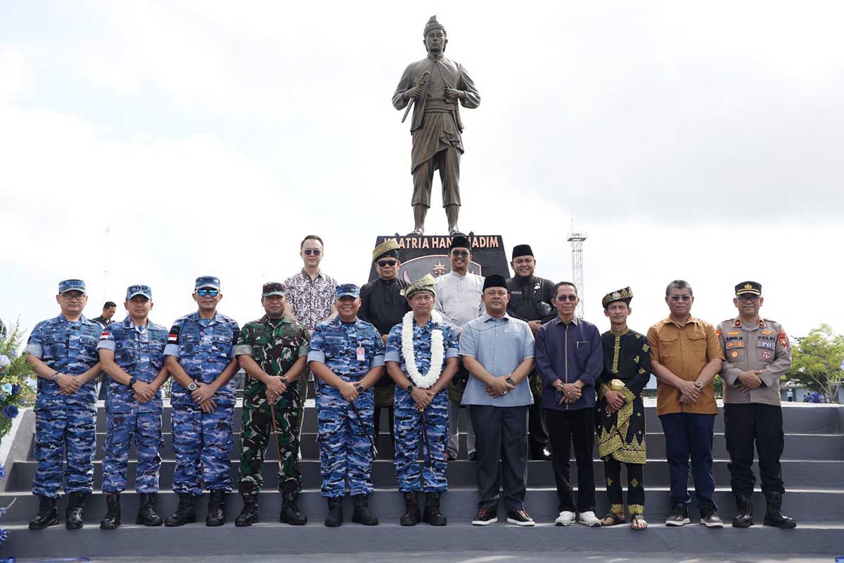Patung Hang Nadim Kini Berdiri di Lanud Batam, Jadi Pengingat Keberanian Anak Negeri