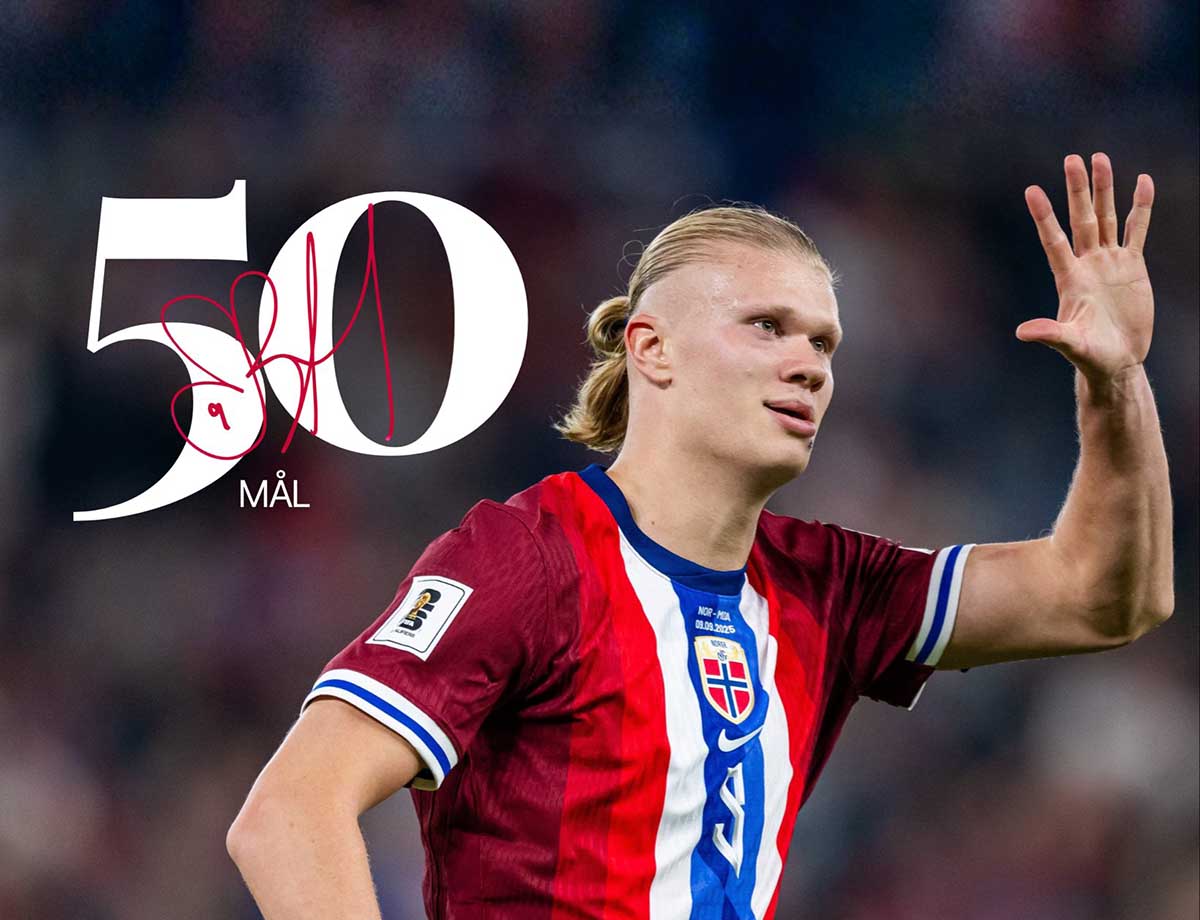 Haaland Hat-trick, Norwegia Hajar Israel 5-0 di Kualifikasi Piala Dunia 2026