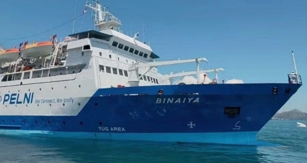 Jadwal Kapal Pelni KM Binaiya Tanggal 7-20 November 2025
