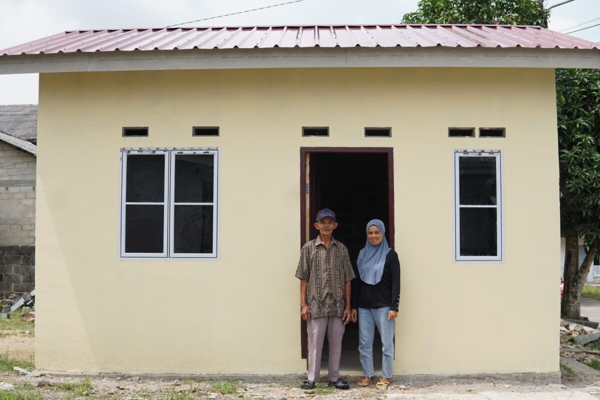 Rumah Baru Lebih Kokoh, Warga Bintan: Terima Kasih Pemprov Kepri