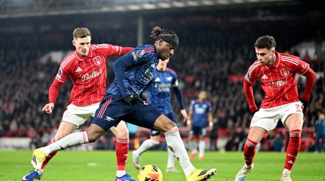 Arsenal Gagal Cetak Gol, Ditahan Imbang Nottingham Forest 0-0