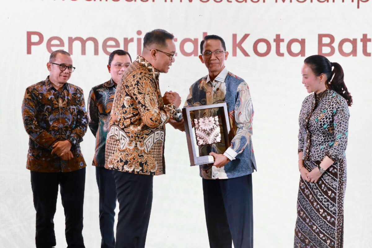 Realisasi Investasi Tembus Rp69,3 Triliun, Batam Diganjar Penghargaan BKPM