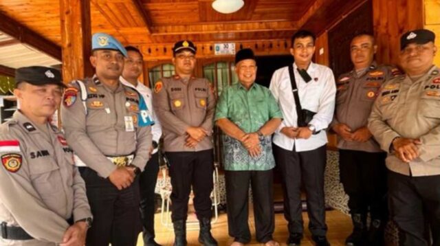 Kapolsek Siantan Jalin Silaturahmi dengan Ketua LAM Kepulauan Anambas