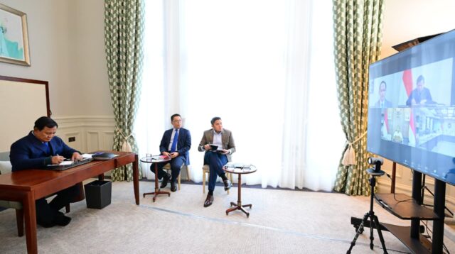 Presiden Prabowo Gelar Rapat Daring Bahas Penertiban Hutan Nasional