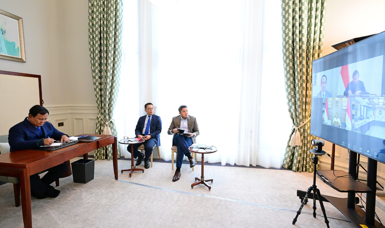 Presiden Prabowo Gelar Rapat Daring Bahas Penertiban Hutan Nasional