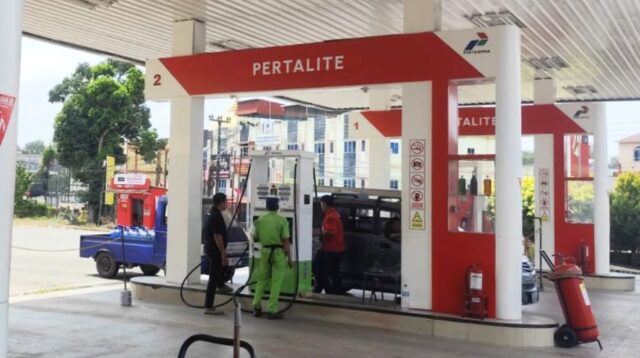 pengisian bbm terganggu