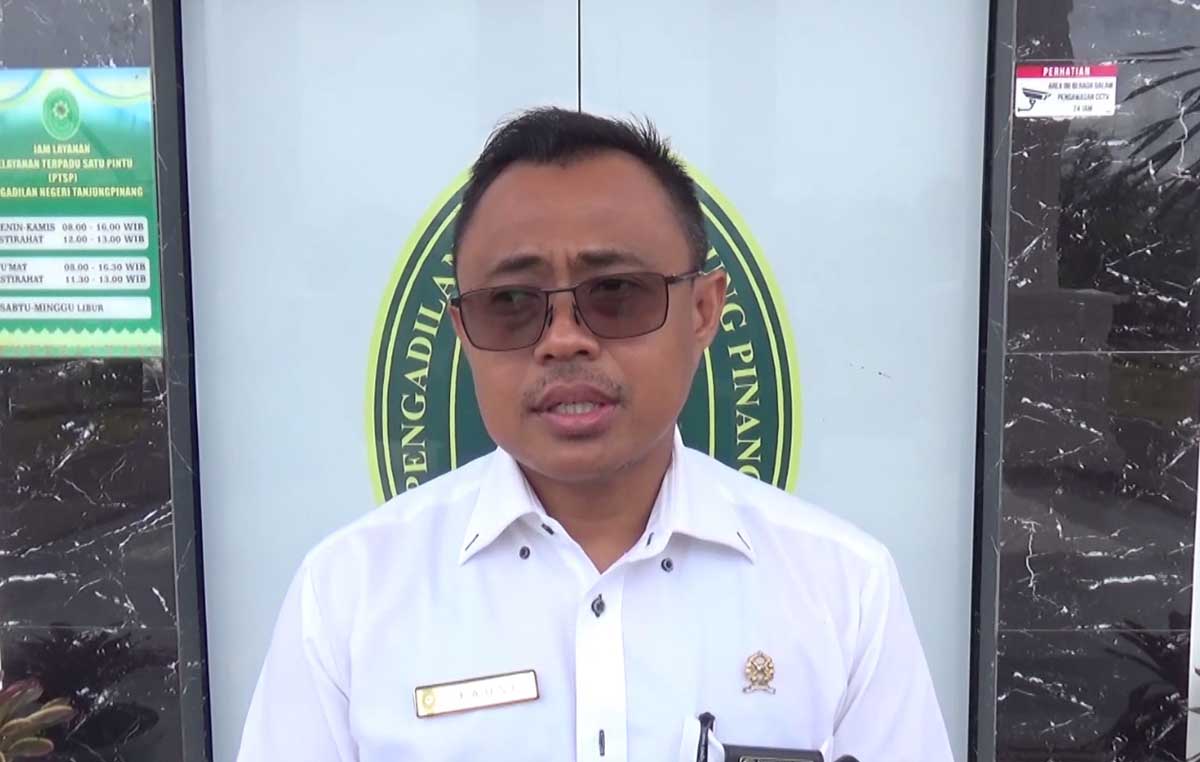 Di Tengah Mogok Sidang Hakim Ad Hoc, Persidangan PN Tanjungpinang Berjalan Seperti Biasa