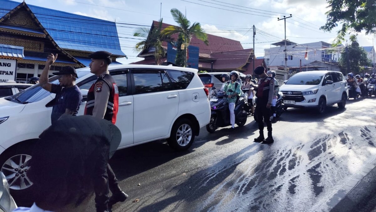 kecelakaan beruntun tanjungpinang