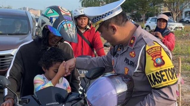 Operasi Keselamatan Seligi di Batam, Pengendara Tertib Dapat Apresiasi dari Polisi
