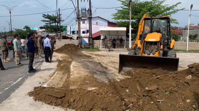 Pembongkaran Taman Pembatas