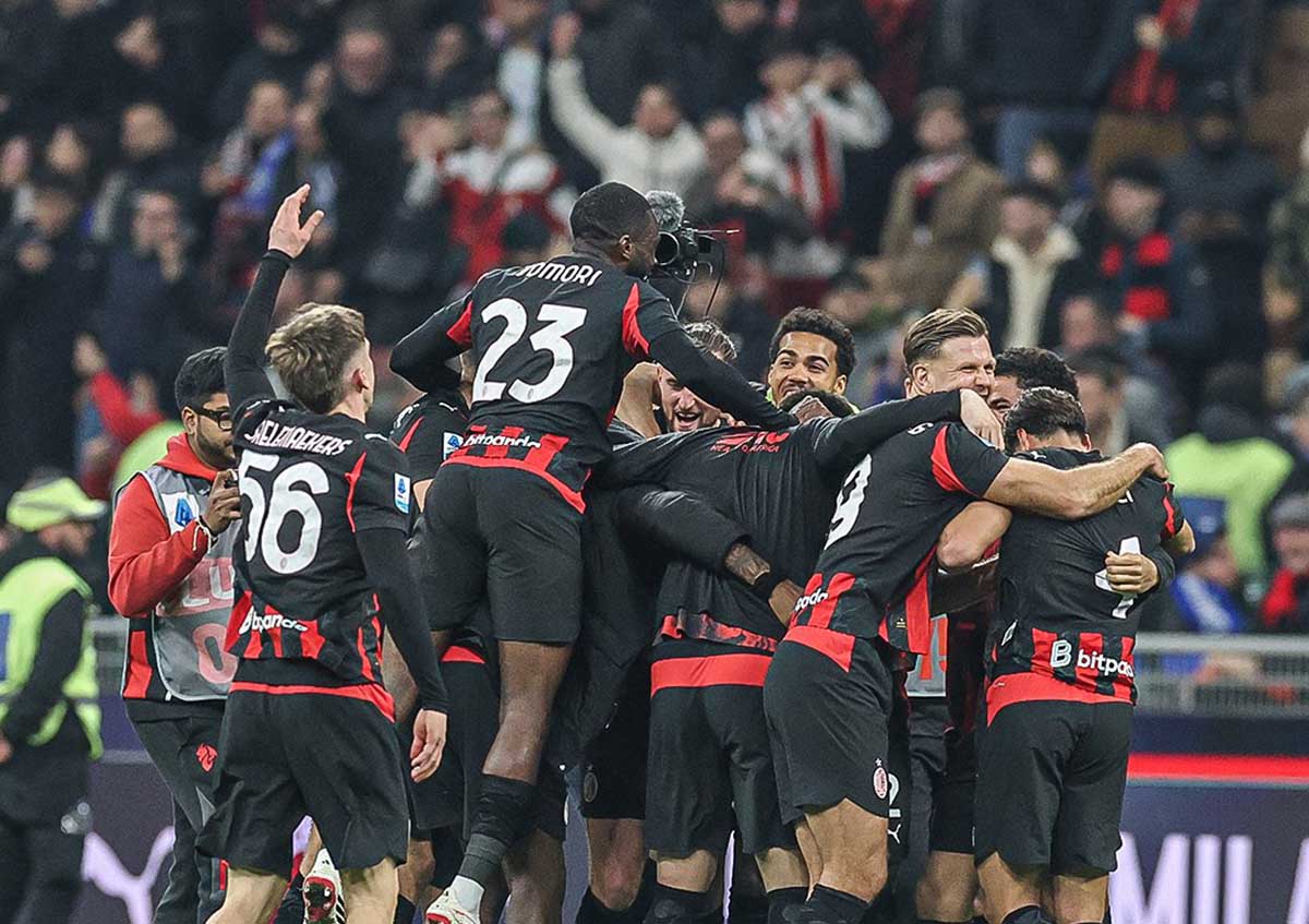Gol Estupinan Bikin Inter Tumbang, AC Milan Menang Tipis di Derby Milan