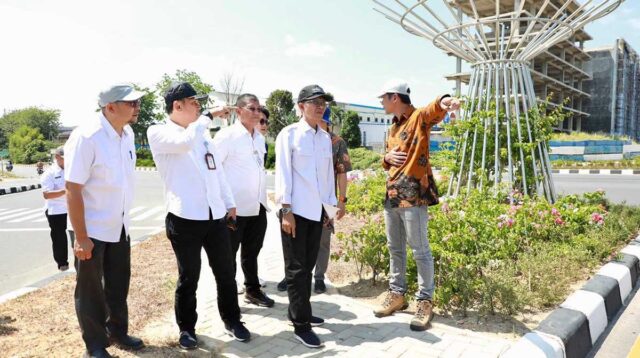 Amsakar Cek Penataan Taman dan Drainase di Batam, Pastikan Progres Pembangunan Sesuai Rencana
