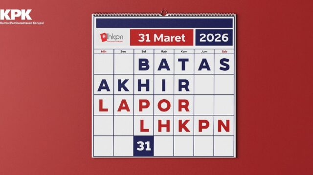 KPK Ingatkan Batas Waktu LHKPN 31 Maret 2026, 96 Ribu Pejabat Belum Lapor