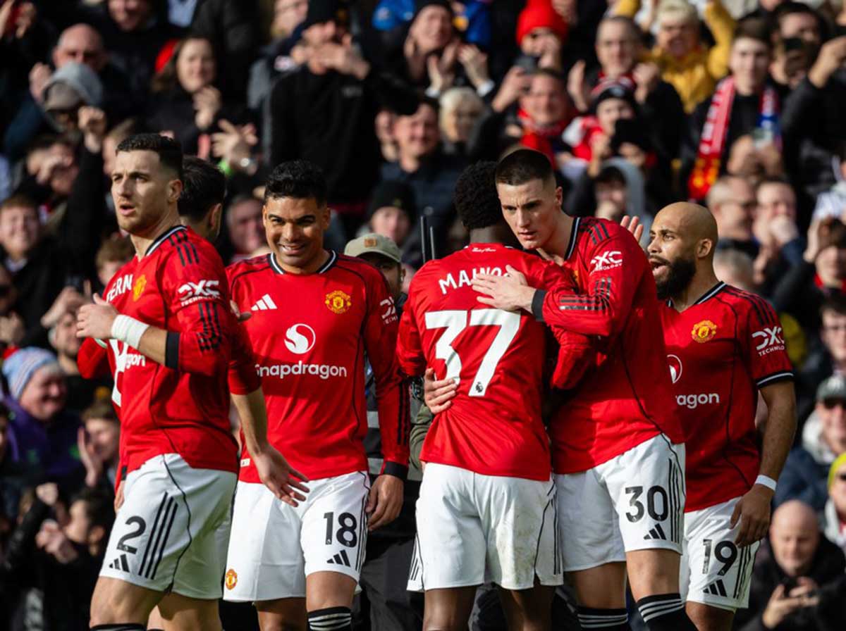 Sempat Tertinggal, Manchester United Bangkit di Old Trafford
