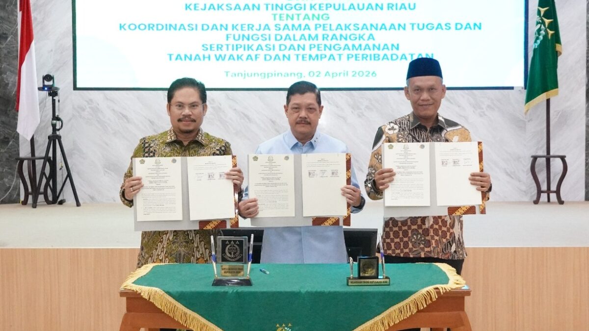 kejati amankan tanah wakaf