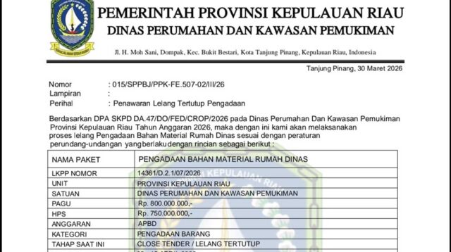 Hati-hati Modus Lelang Fiktif di Kepri, Pelaku Gunakan Surat dan Video Call