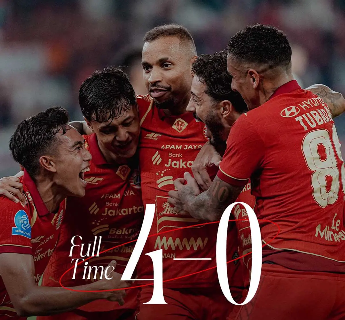 Persija Jakarta Pesta Gol, Hajar Persis Solo 4-0 di GBK